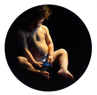 Illustration for article titled Hyper-realistic paintings look like huge double-exposure photos